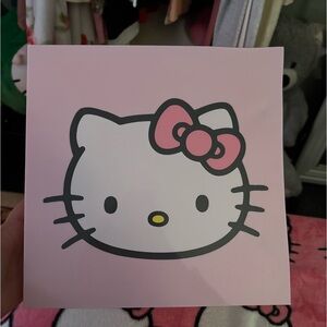 Hello kitty mini fridge works perfect